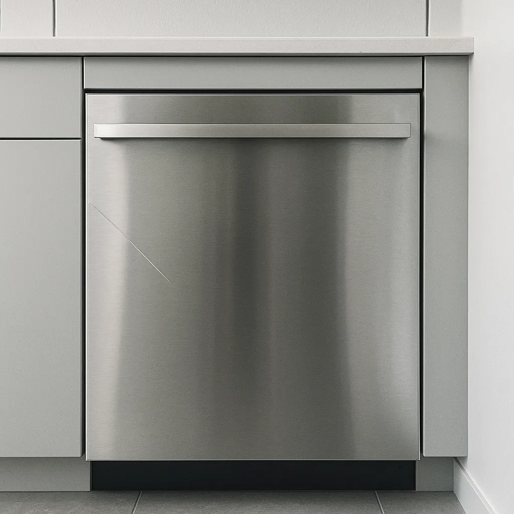 Technician installing kitchen appliances and exhaust systems safely