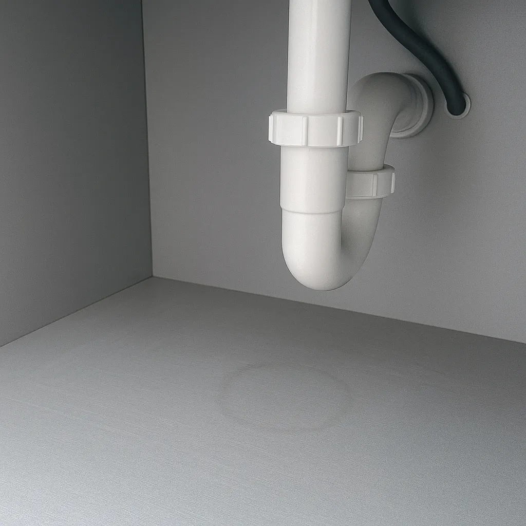 Licensed plumber repairing leaking tap and fixing drainage issues