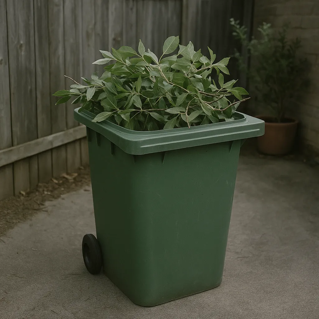 Responsible green waste removal and disposal service for gardens