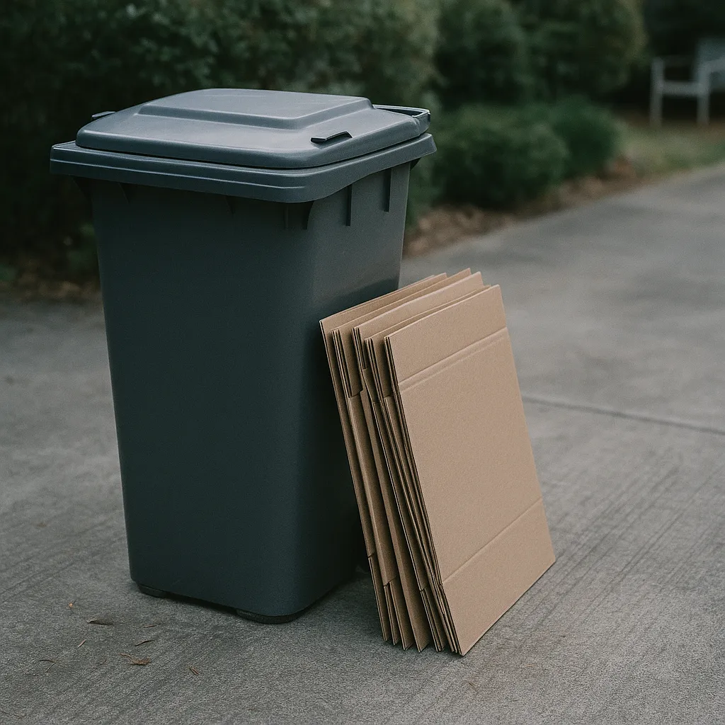 Efficient rubbish removal and waste collection for construction sites